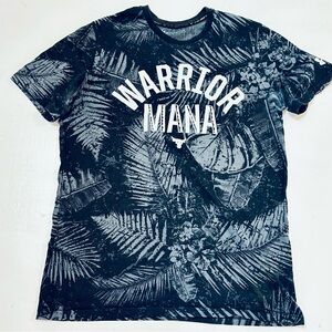 Under Armour Men's Black Gray Warrior T-Shirt Size M